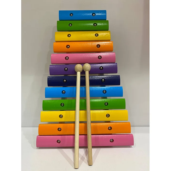 Дитячий ксилофон, New Classic Toys, дерев'яний, 12 тактів, арт. 10236
