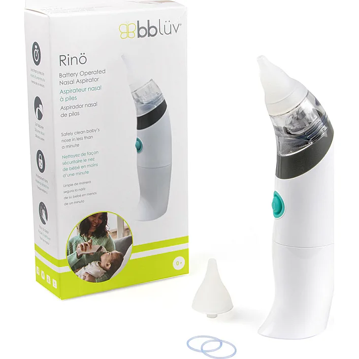 Назальний аспіратор Rinö, bbluv™, працює від батарейок