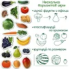 Набор магнитов Magdum "Фрукты и овощи" ML4031-15 EN
