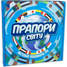Развивающая игра "Флаги мира" в коробке 30445 STRATEG (Нас6484)