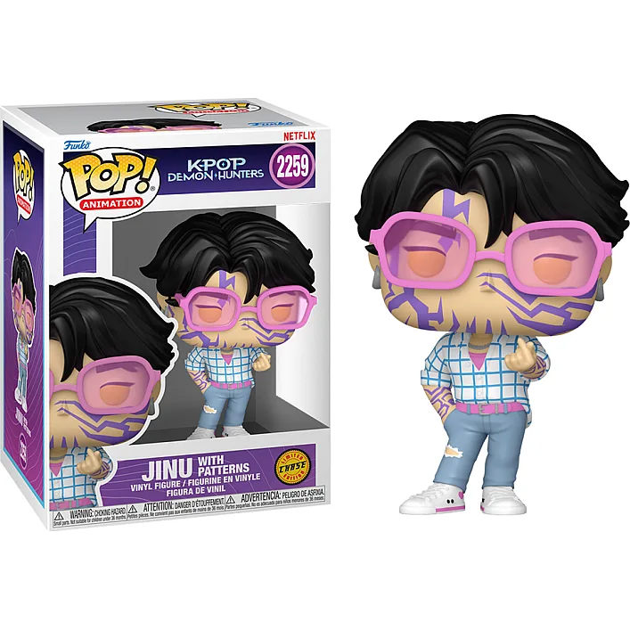 Ігрова фігурка FUNKO POP серії "Кейпоп-мисливиці на демонів" - ДЖІНУ (W/CH)