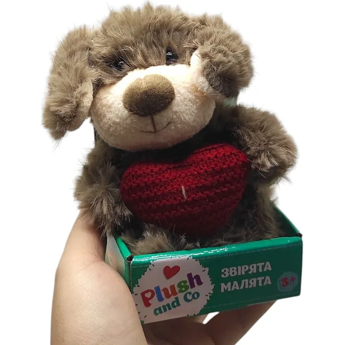 М'яка іграшка "Plush and Co. Песик" (БЕЖЕВИЙ) 12 см
