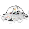 Килимок розвивальний 110 x 100 см Бохо Ricokids