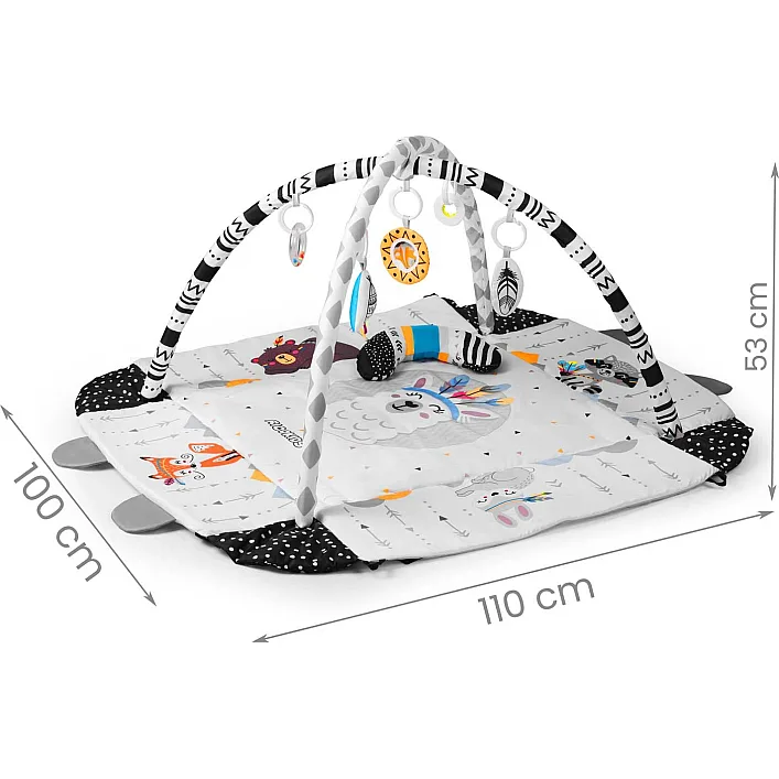Килимок розвивальний 110 x 100 см Бохо Ricokids