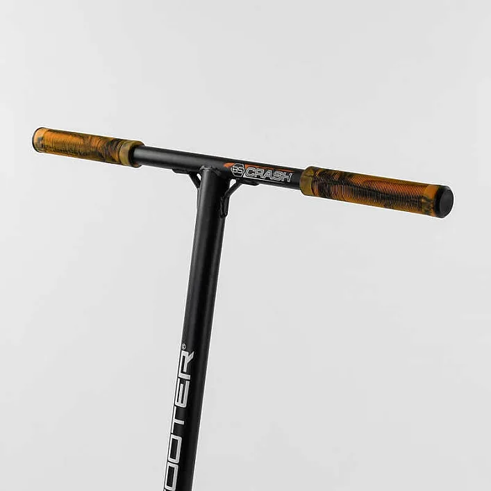 Самокат трюковый 65640 Best Scooter (4) "CRASH" HIC-система, ПЕГИ, алюминиевый диск и дека, колёса 110мм PU, ширина руля - 57 см, в коробке
