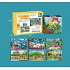 Магнитные кубики "Magnetic Blocks", 96 штук, 12 изображений