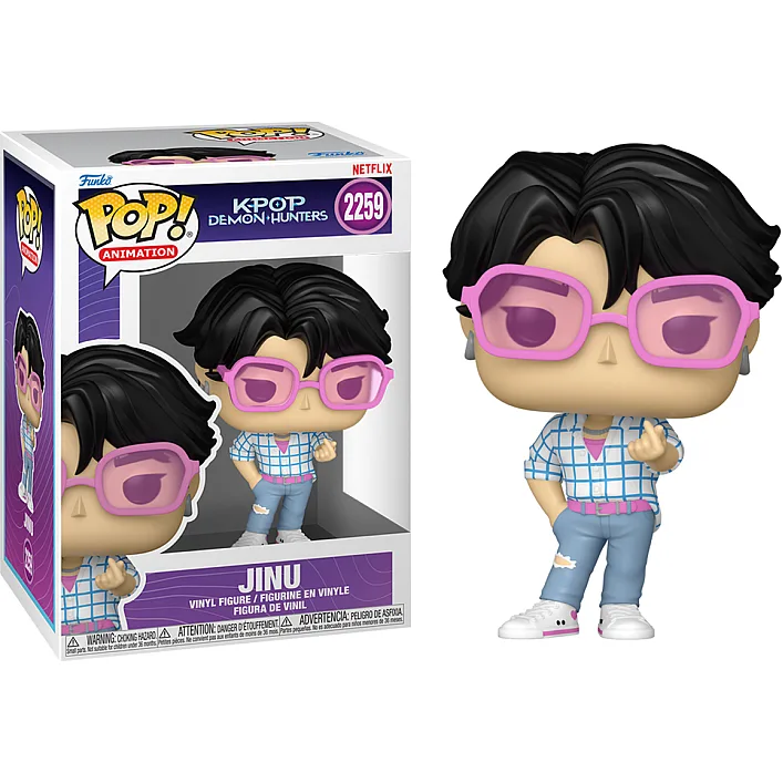 Ігрова фігурка FUNKO POP серії "Кейпоп-мисливиці на демонів" - ДЖІНУ (W/CH)