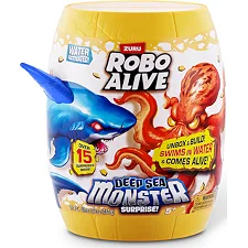Интерактивный игровой набор Robo Alive – Глубоководный сюрприз. Большая белая акула