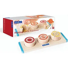Деревянный пазл-сортер Guidecraft Manipulatives Сегменты круга (G6746)