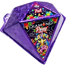 Набор креативного творчества "Diamond Pony" BPS-01-03U укр Фиолетовый