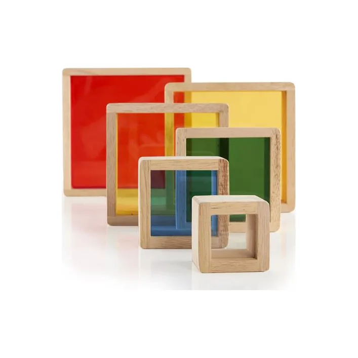 Кубики Guidecraft Block Play Цветные блоки (G5066)