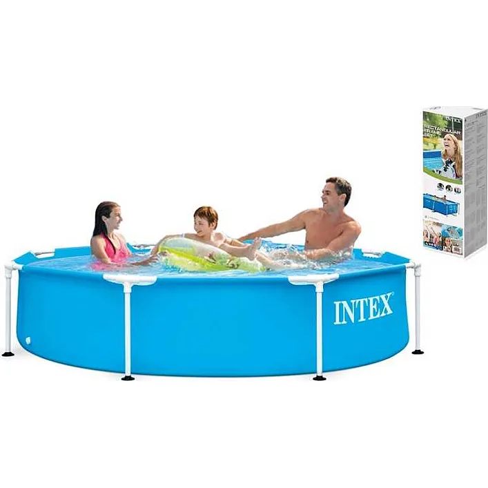 Intex Басейн каркасний 28205 NP (1) об'єм:1828л, розмір:244х51см