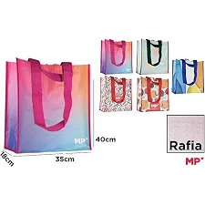 Сумка из рафиита комбинированных материалов в ассортименте, Madrid Papel (24969)