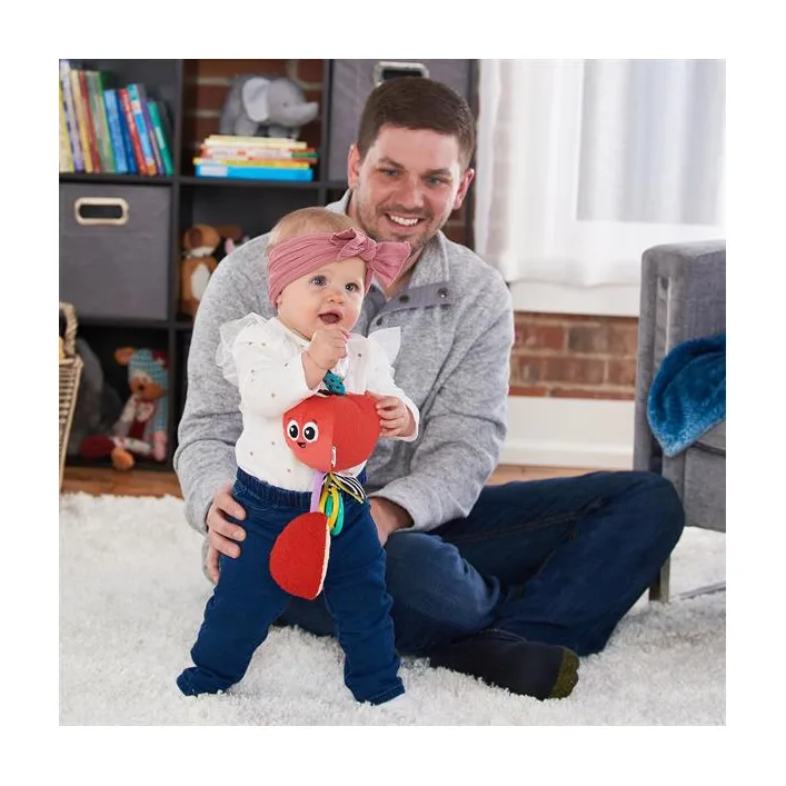 Мягкая игрушка-подвеска Lamaze Яблочко с прорезывателем (L27383)
