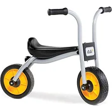 Беговел Tilo Баланс двухколесный 9" желто-черный (94430)