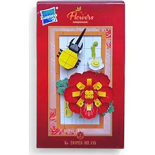 Конструктор “Flowers. Картина с цветочками”, 241 дет