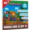 Пластилин Yes, 12 цв., 240г "Minecraft" 540668 (Кнц6327)