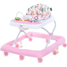 Ходунки детские FUN ME 1184 Pink, световые и звуковые эффекты