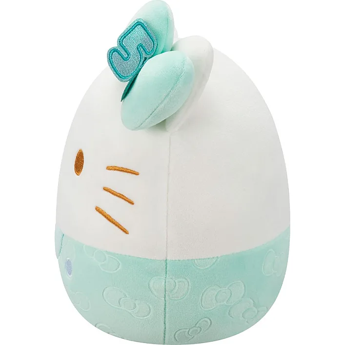 М'яка іграшка SQUISHMALLOWS – ХЕЛОУ КІТТІ У СМАРАГДОВОМУ (20 cm)