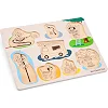 Пазл Пожарная бригада New Classic Toys, деревянный, 8 частей, арт. 10433