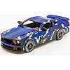 Деревянный 3D конструктор "Muscle Car" Puz-00642 162 дет., синий цвет р. модели 24*9*7 см. (Дер9900)