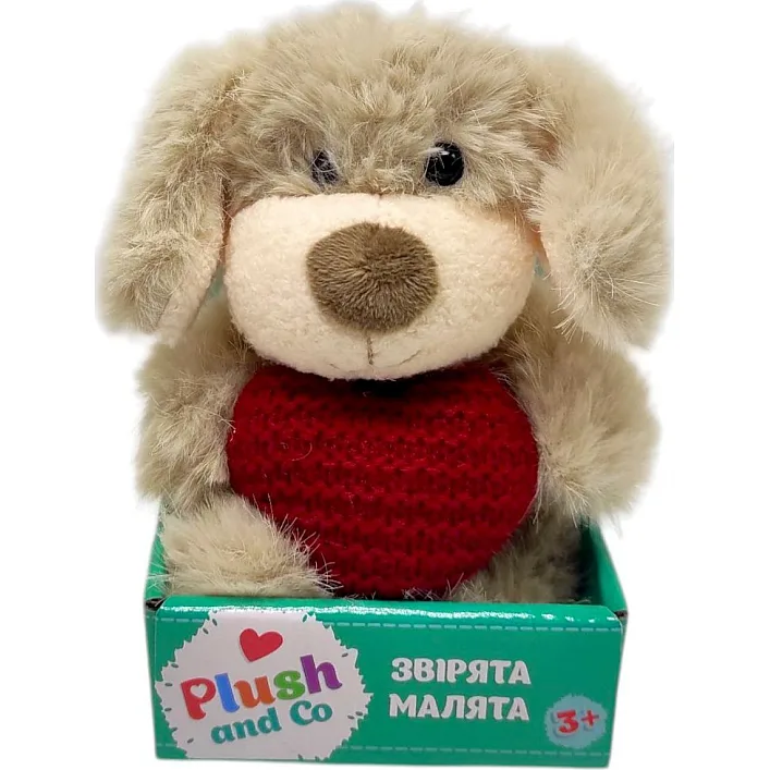 М'яка іграшка "Plush and Co. Песик" (БЕЖЕВИЙ) 12 см