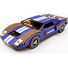 Деревянный 3D конструктор "Fast Car GT" Puz-26915 164 дет., синий, р. модели 23*6*11 см PuzzleOk (Дер6915)