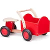 Велосипед-перевозчик New Classic Toys, деревянный, красный, арт. 11400
