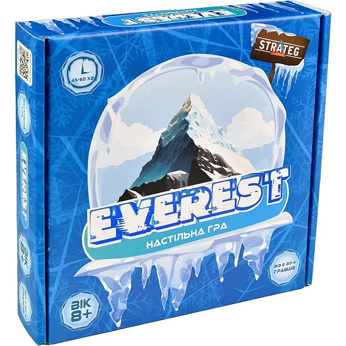 Карточная игра "Everest" 30417 карточки 110 штук, жетоны 37 штук