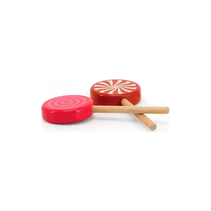 Игрушечные продукты Viga Toys Леденцы из дерева 6 шт. (44529)