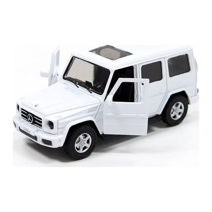 Автомодель - MERCEDES BENZ G350 (белый) 250275 в коробке TechnoDrive (Маш0275)