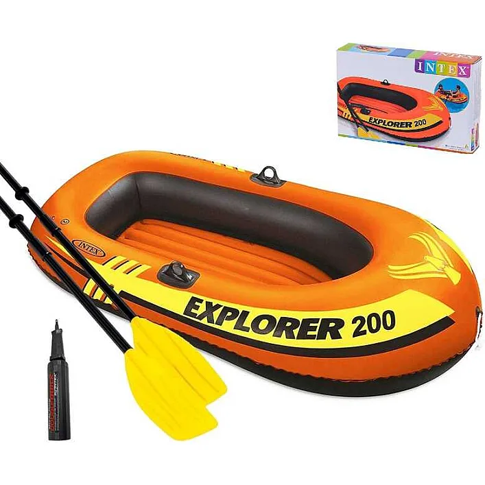 Intex Човен EXPLORER 58331 (3) весла, насос, 185х94х41см
