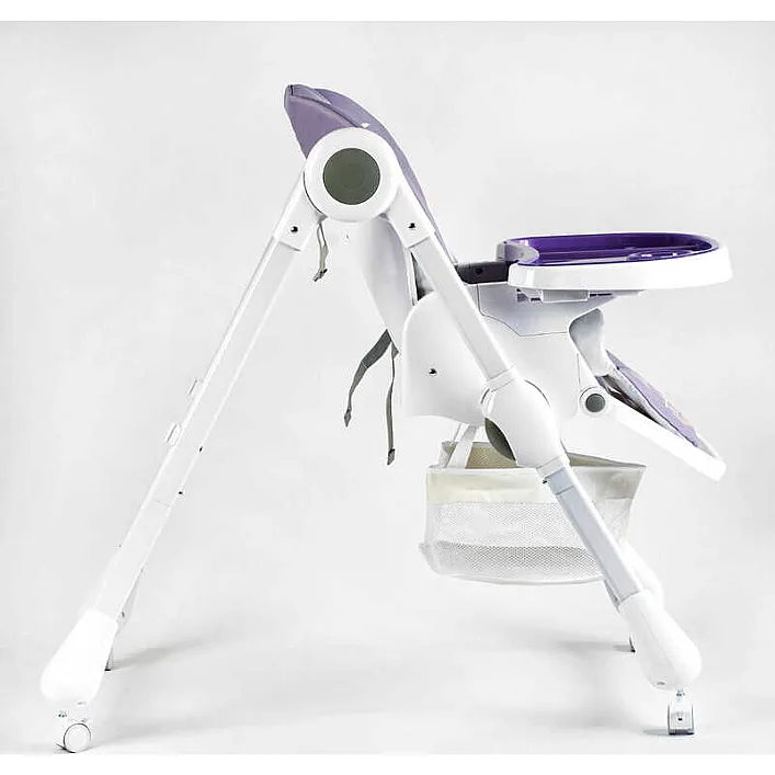 Стільчик для годування Joy K-60290 (1) мягкий чохол ПВХ, 4 колеса, з’ємний столик, корзинка, в коробці