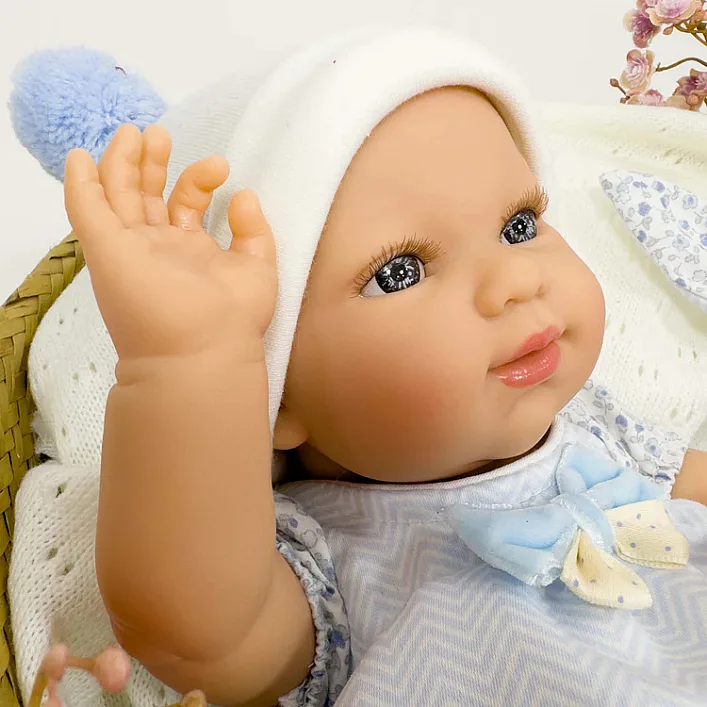 Кукла Reborn, серия DOUDOU, мальчик, в коробке, 37см, Nines d`Onil (36225)