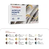 Акрилова фарба Набір 3201 Brushme AP3201, 12 кольорів
