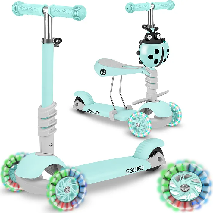 Самокат детский трехколесный Ricokids Buggy м'