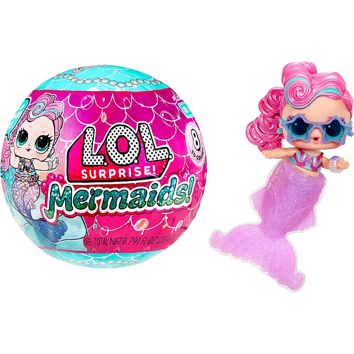 Игровой набор с куклой L.O.L. SURPRISE! 510604 серии "Mermaids!" &ndash; ВОЛШЕБНЫЕ РУСАЛОНЬКИ (в ассорт., в диспл.) (Лял0604)