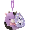 Мягкая игрушка на клипсе Squishmallows – Коровка Алекси