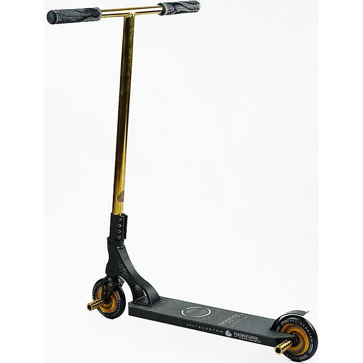 Самокат трюковый PL-91977 Best Scooter (4) "Portal" HIC-система, ПЕГИ, алюминиевый диск и дека, колёса PU, d=120мм, ширина руля 58 см