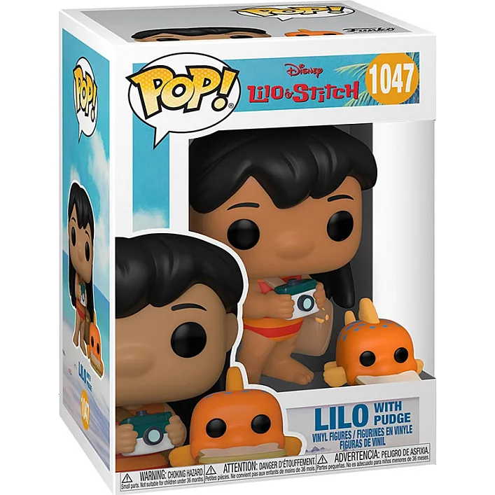Игровая фигурка "Лило и Стич Лило с рыбкой" Funko POP! 55621