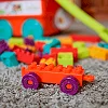 Конструктор - Архитектор оранжевая тележка