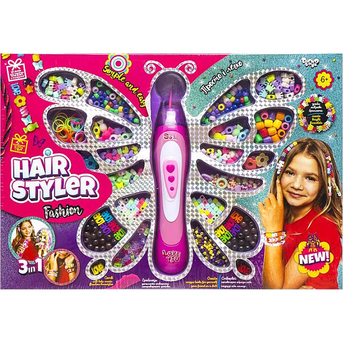 Набор креативного творчества "Hair Styler. Fashion" HS-01-01 станок для плетения кумихимо