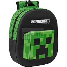Рюкзак шкільний Minecraft 3D, Safta (16244)