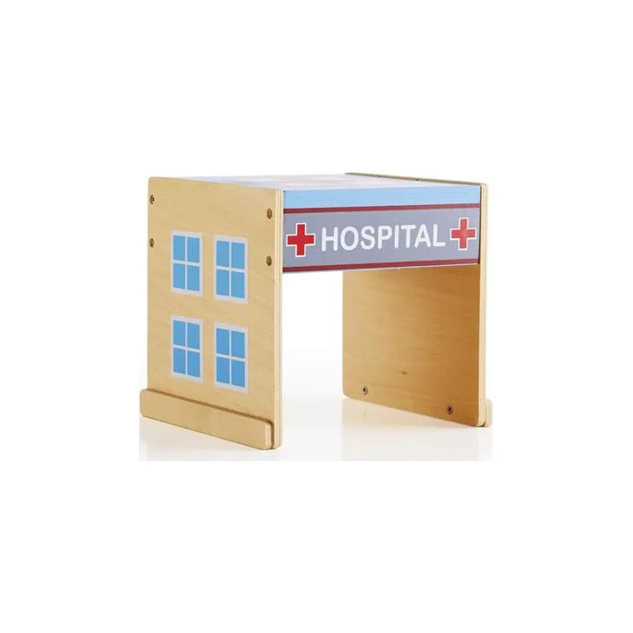 Набор строений Guidecraft Block Play к Дороге из дерева, 6 шт. (G6716)