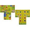 Конструктор "Block&Steps: Земля динозавров" + ходилка и мемори игра 3в1, 41дет. QB300-101 qbee (Кон7631)
