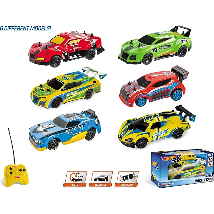 Автомодель на радіокеруванні Ралі Hot Wheels R/C 2021 1:28, Mondo, асортимент, арт. 63253