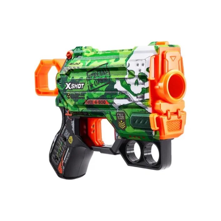 Скорострельный бластер X-Shot Skins Menace Camo 8 патронов (36515A)