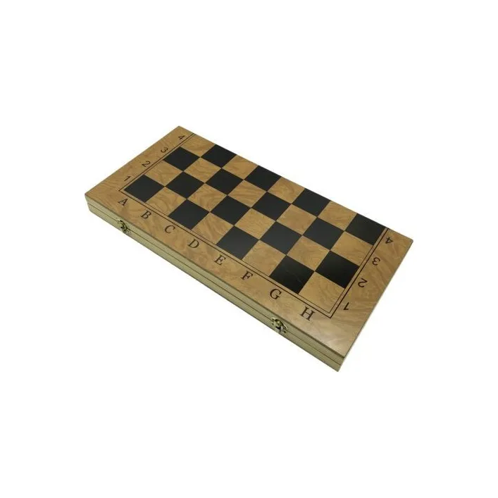 Набір настільних ігор "Шахи 3 в 1" Set3 NE-LG-12 нарди, шашки, шахова дошка 40х40 см