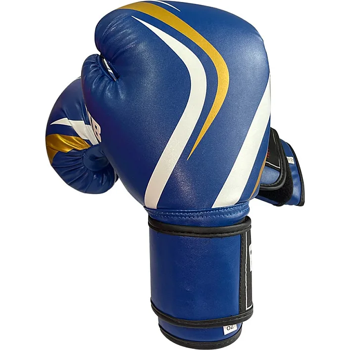 Перчатки боксерские Fight Gear Team Club NE-BOX-BF-8-BL, 8 oz, синий
