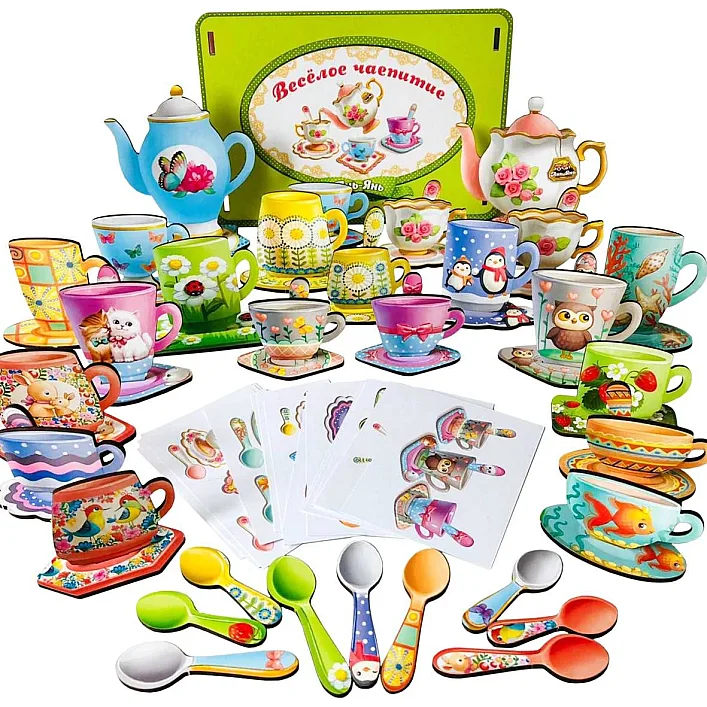 Игра "Веселое чаепитие"